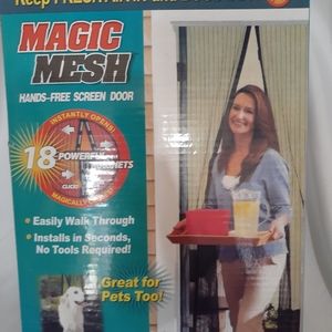 🎄Magic Mesh Door screen